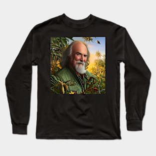 David Crosby vintage graphic design artwork Long Sleeve T-Shirt